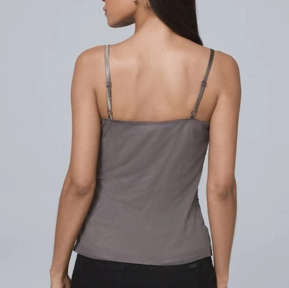 WHBM SL Sequin Flower Cami - Picture 3 of 9